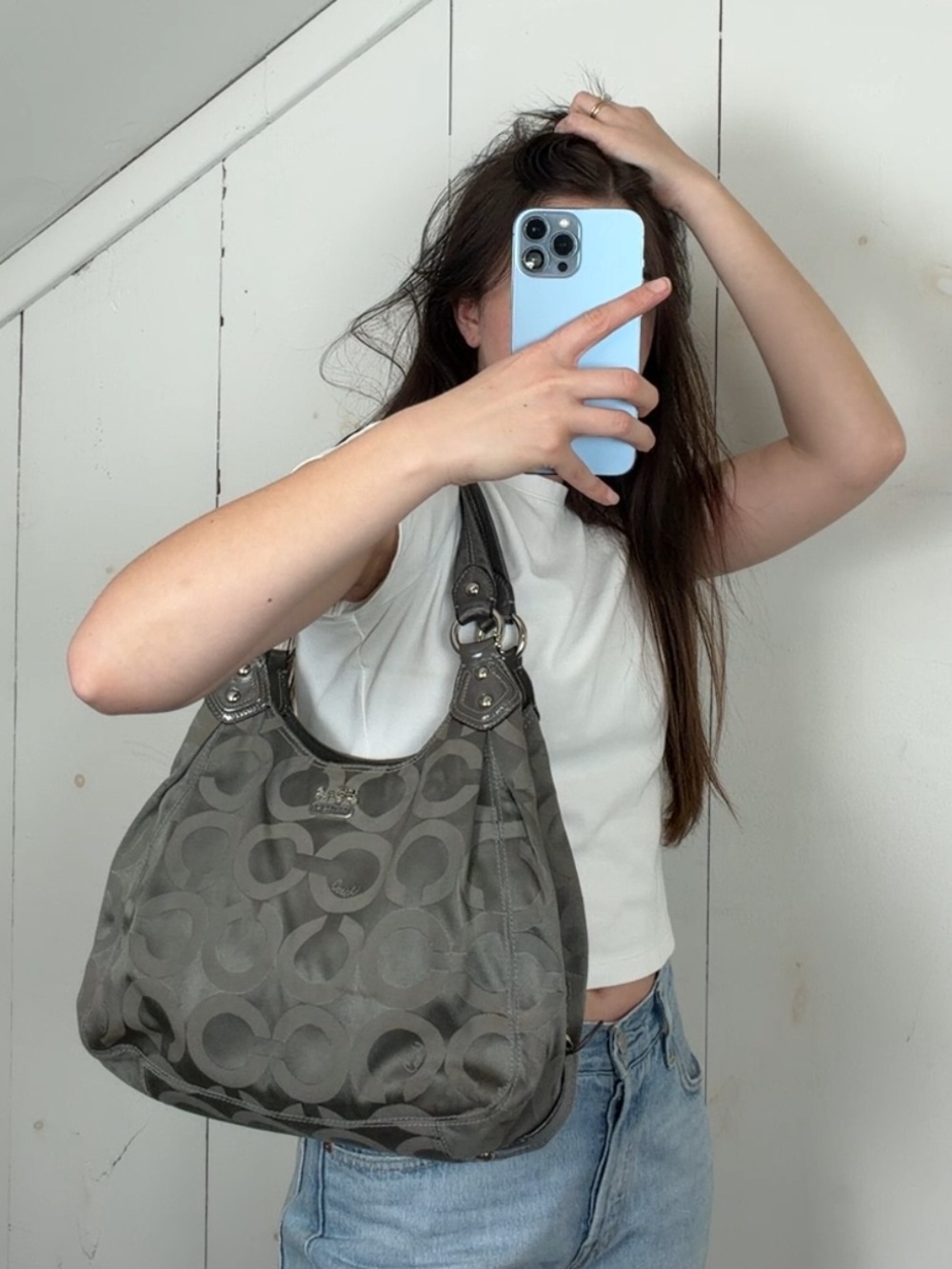 Grey bag